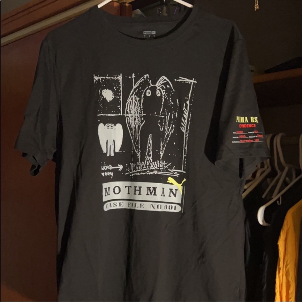 Mothman Puma Graphic Black T-Shirt